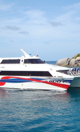 Island boat transfers in Koh Samui Thailand